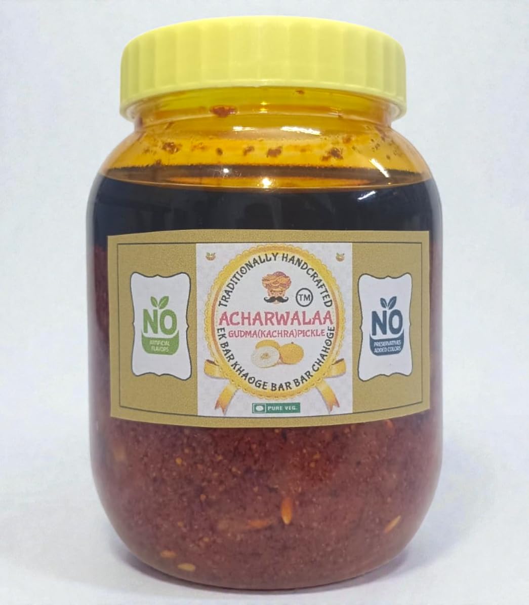 Acharwalaa Guduma Kachri Pickle - Traditional Rajasthani Style Achar