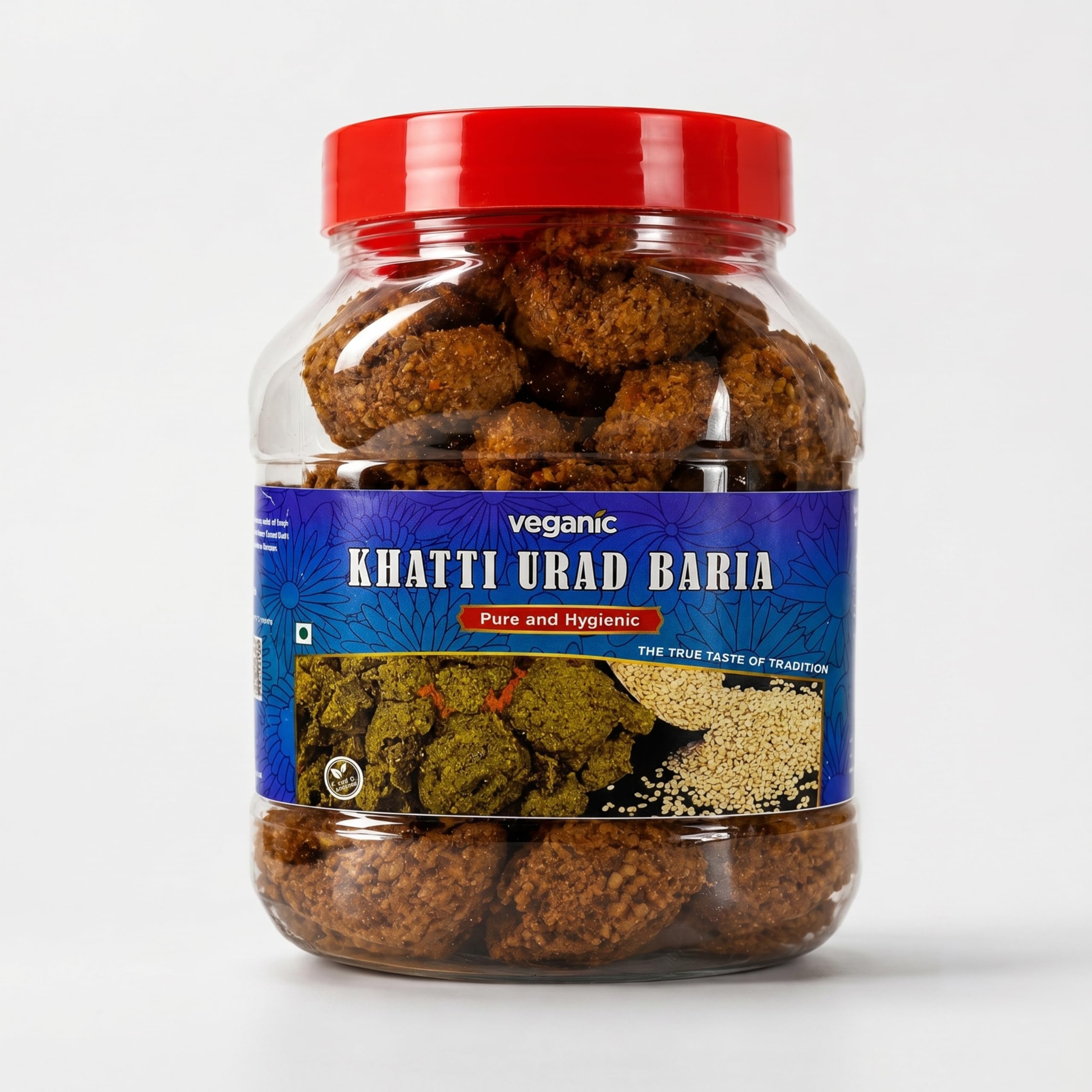 Veganic Urad Dal Badi