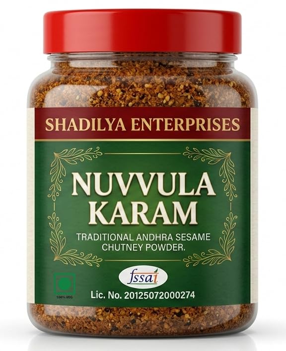 NUVVULA KARAM PODI ANDHRA STYLE