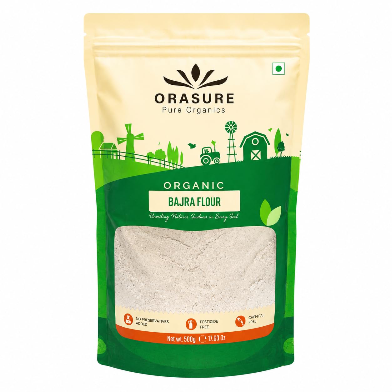 Orasure Organic Bajra Flour