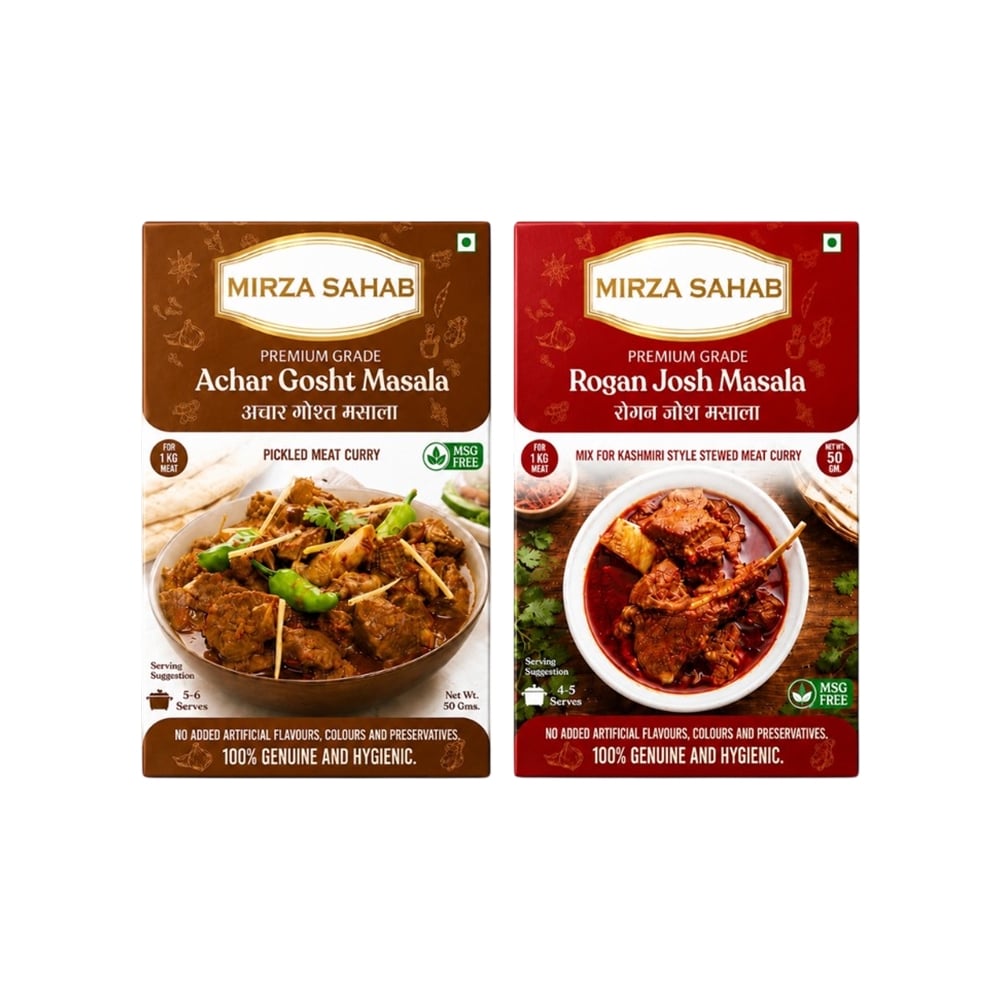 Mirza Sahab Rogan Josh & Achar Mutton Masala