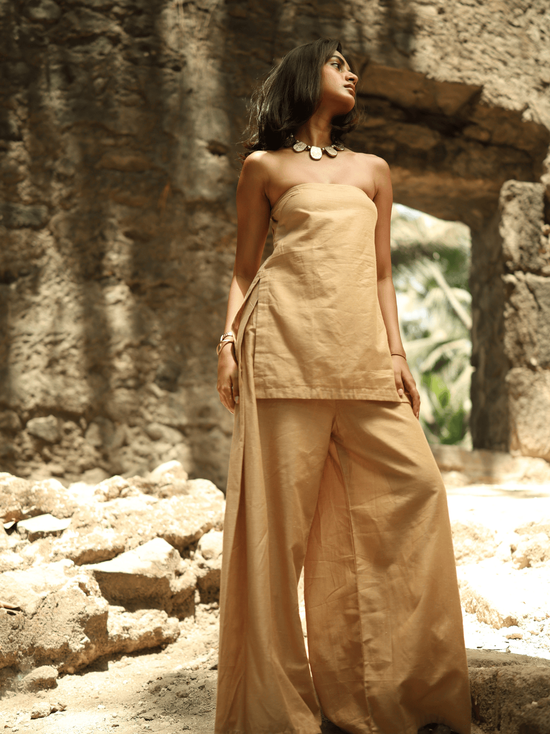 Flow Khaki Cord Set