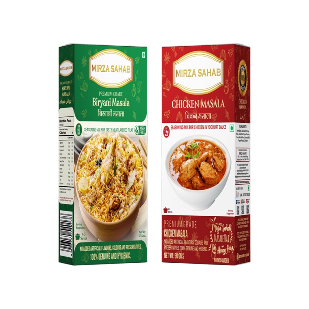 Mirza Sahab Chicken Masala & Biryani Masala Combo