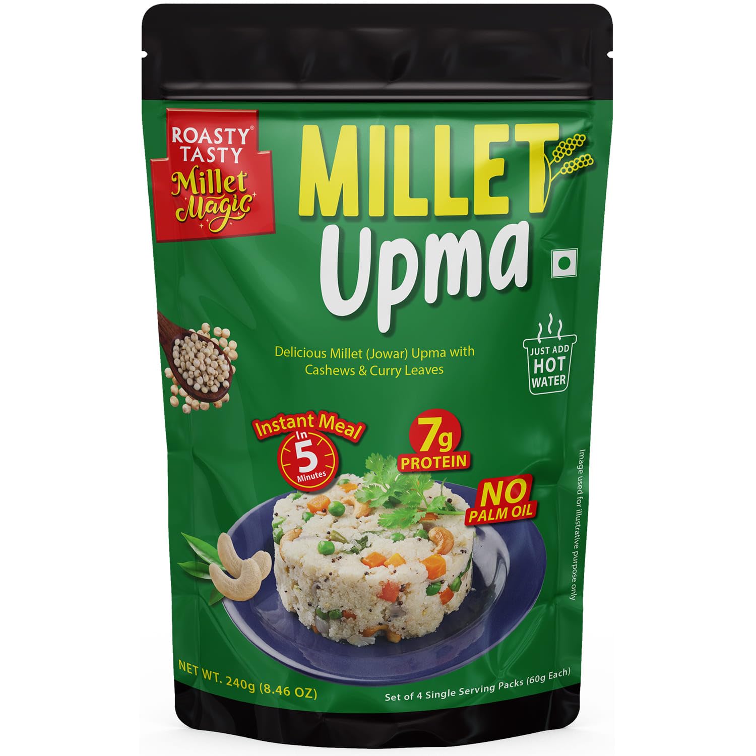 Roasty Tasty Instant Mix Millet Upma