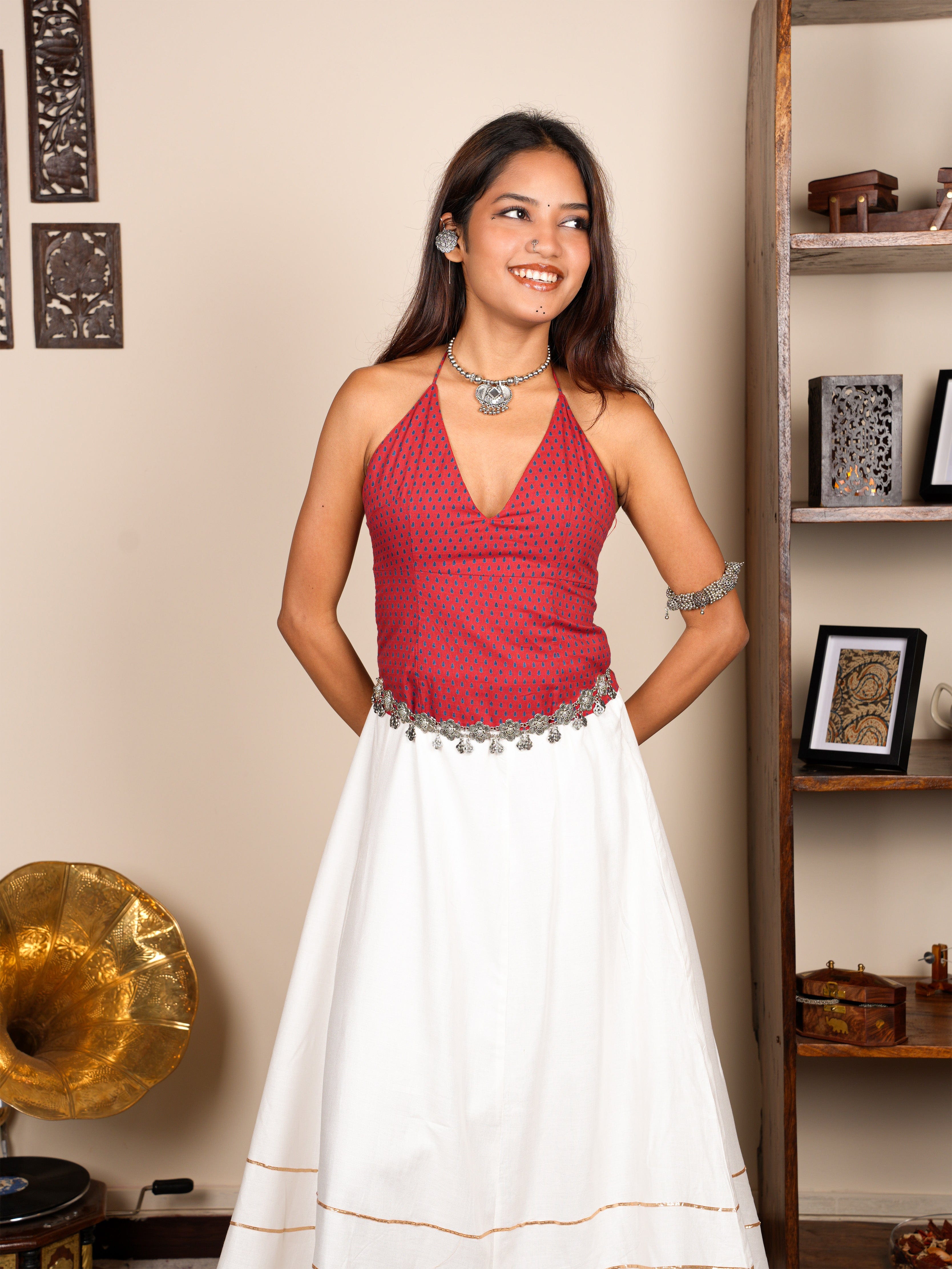 Kavya Halter Neck Top