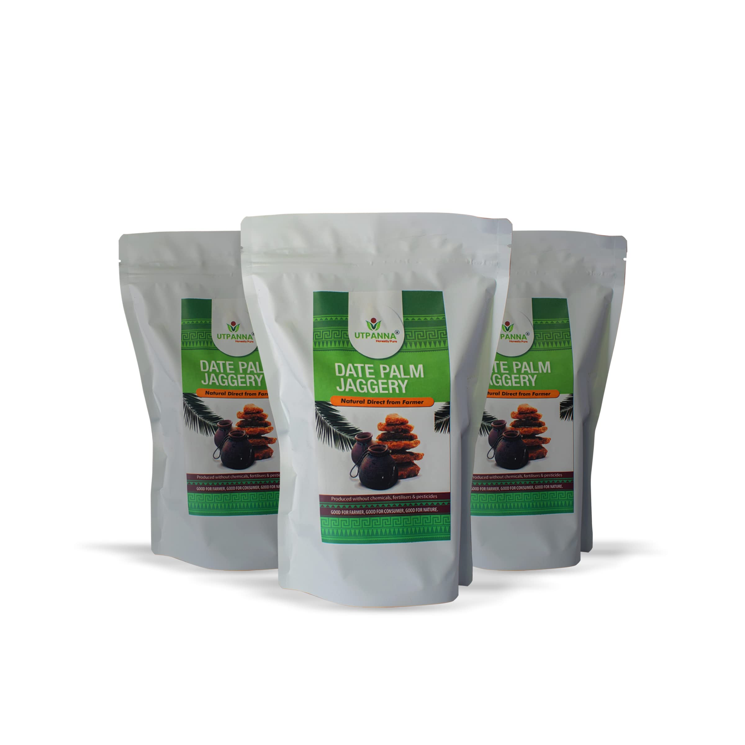 UTPANNA® 100% Natural Date Palm Jaggery