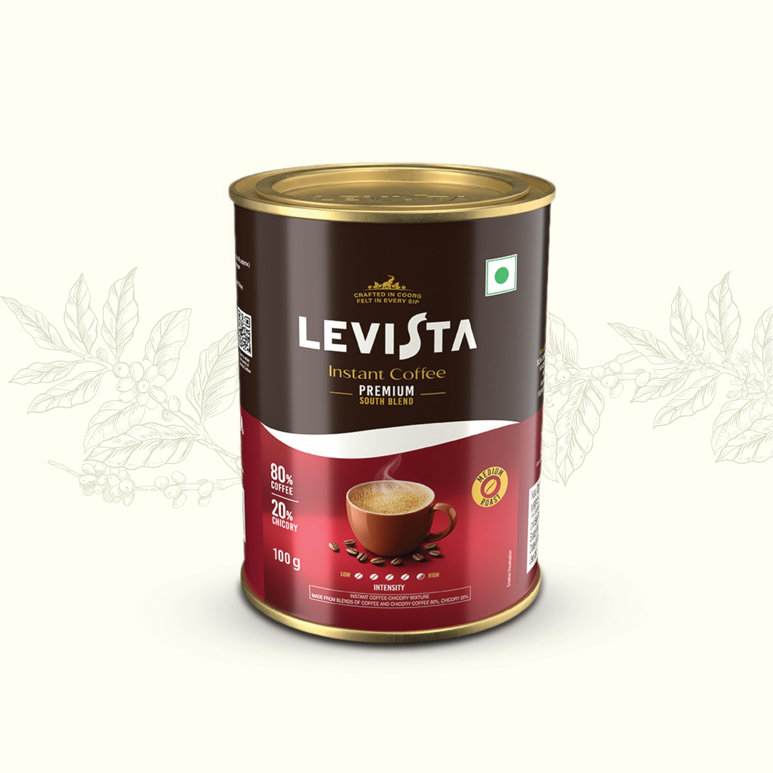 Levista Premium Instant Coffee (Can)