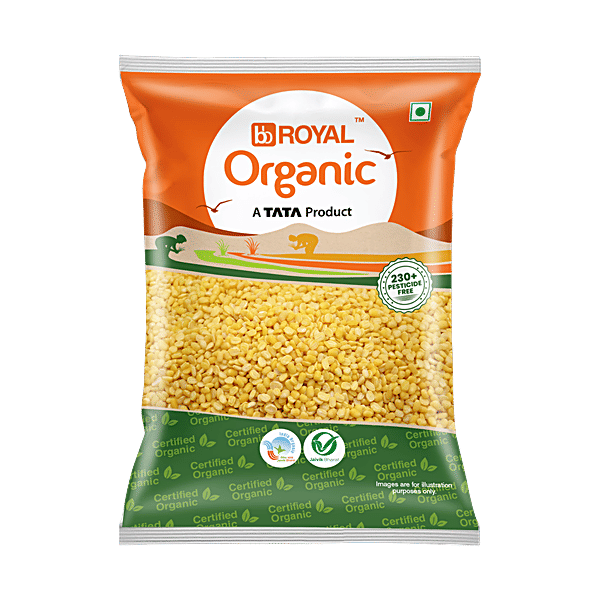 BB Royal Organic Moong Dal - Unpolished