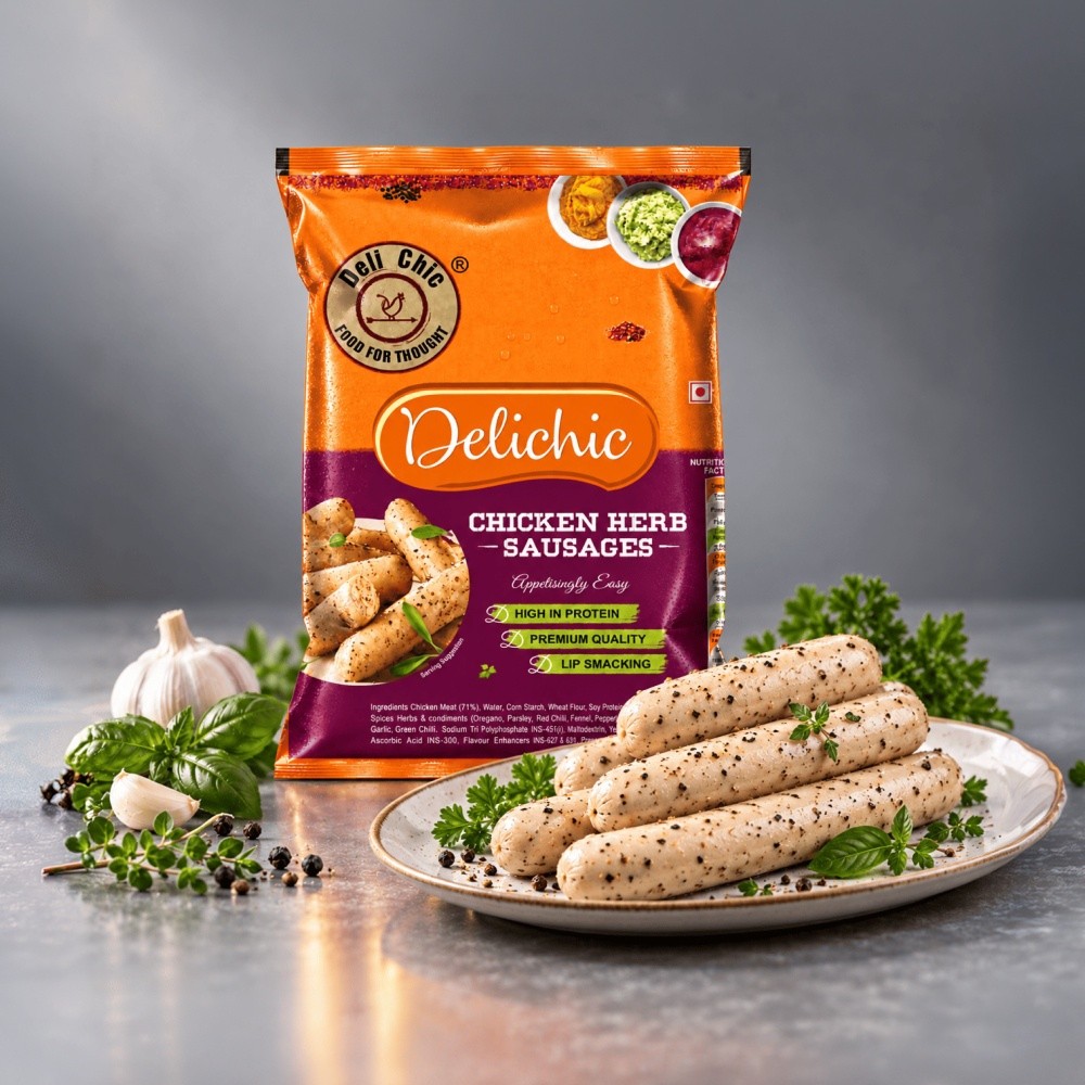 Delichic Herbs Chicken Sausage (Frozen)