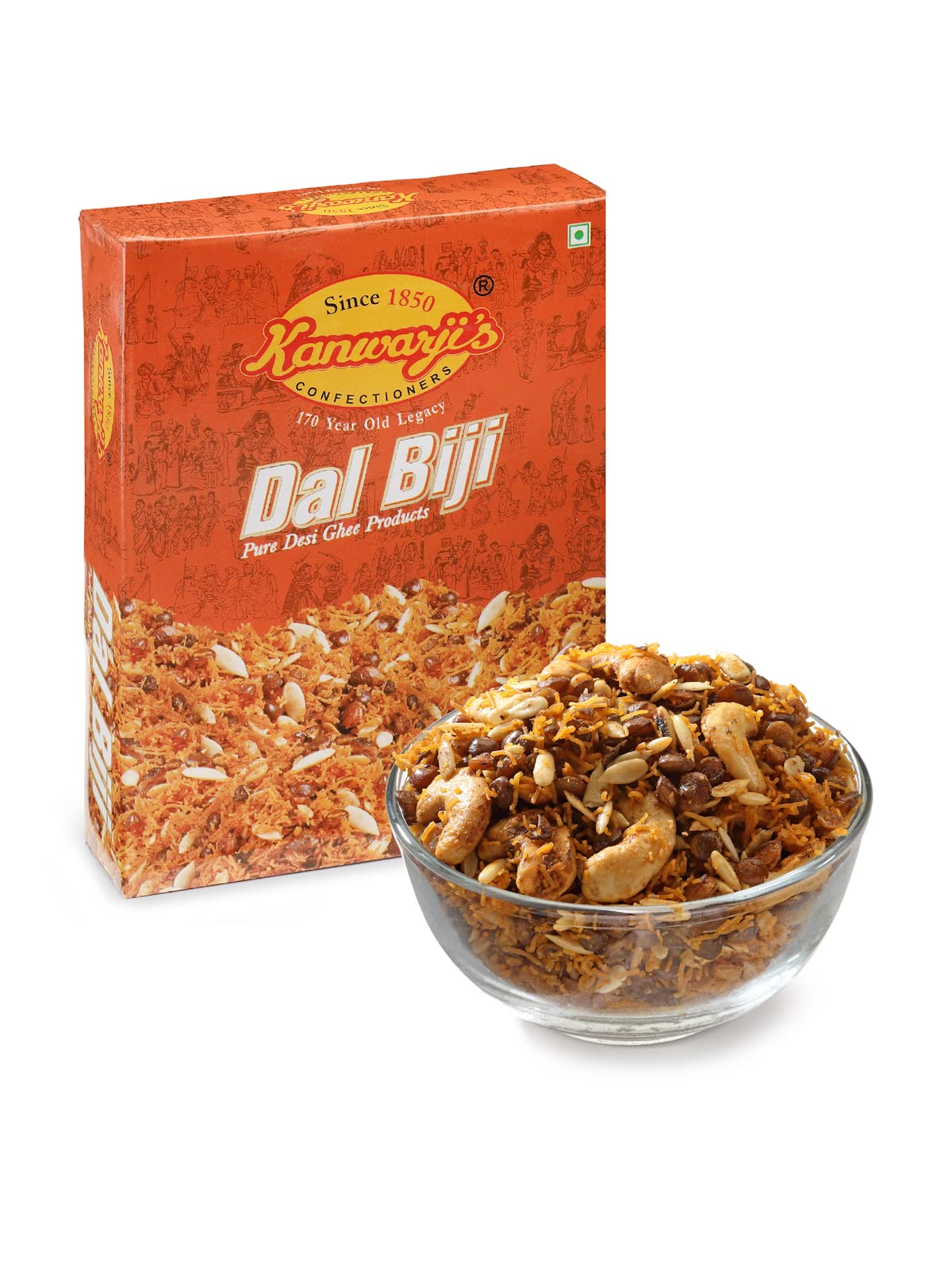 Kanwarji's Confectioners Kaju Dal Biji Namkeen