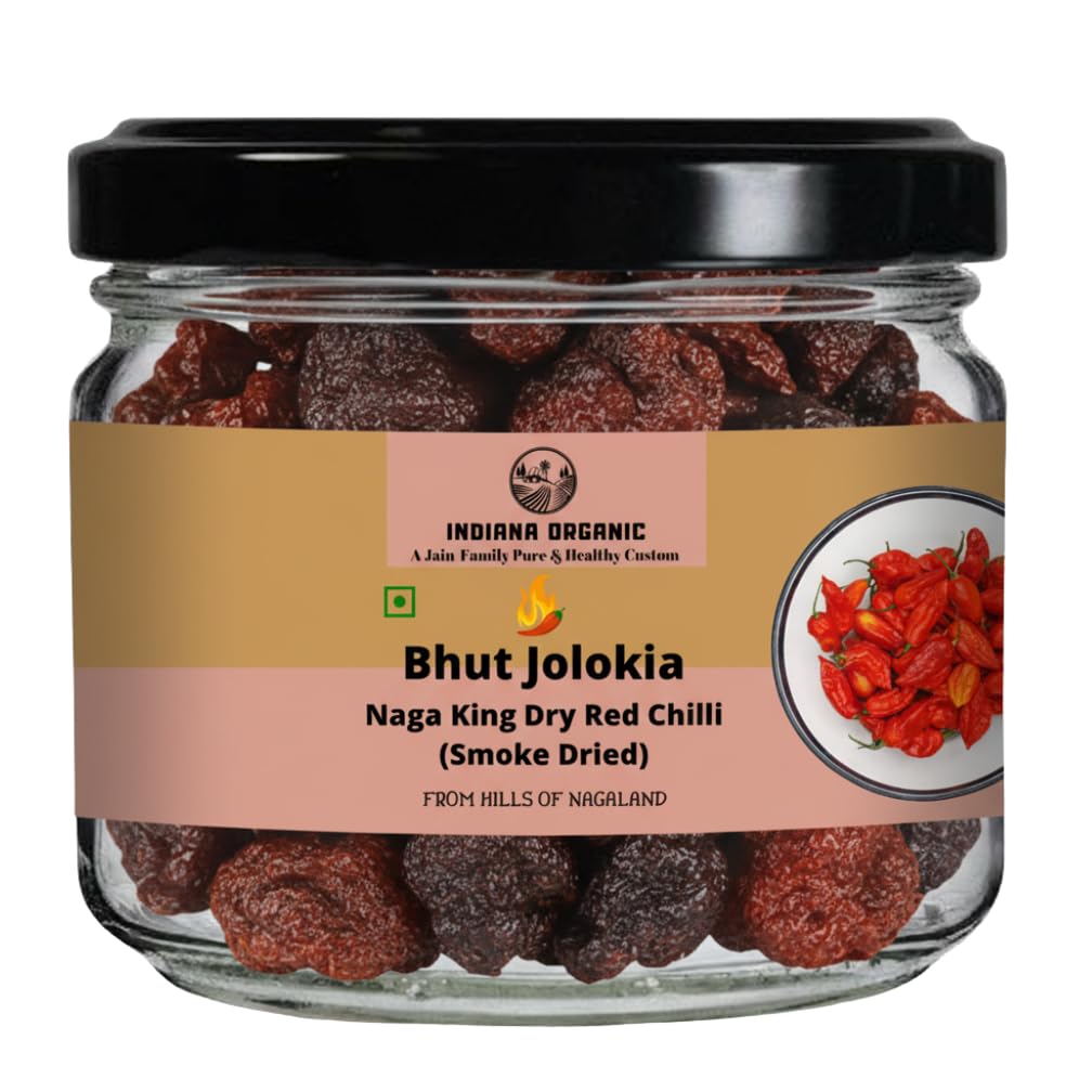 Indiana organic - Bhut Jolokia Chilli Whole