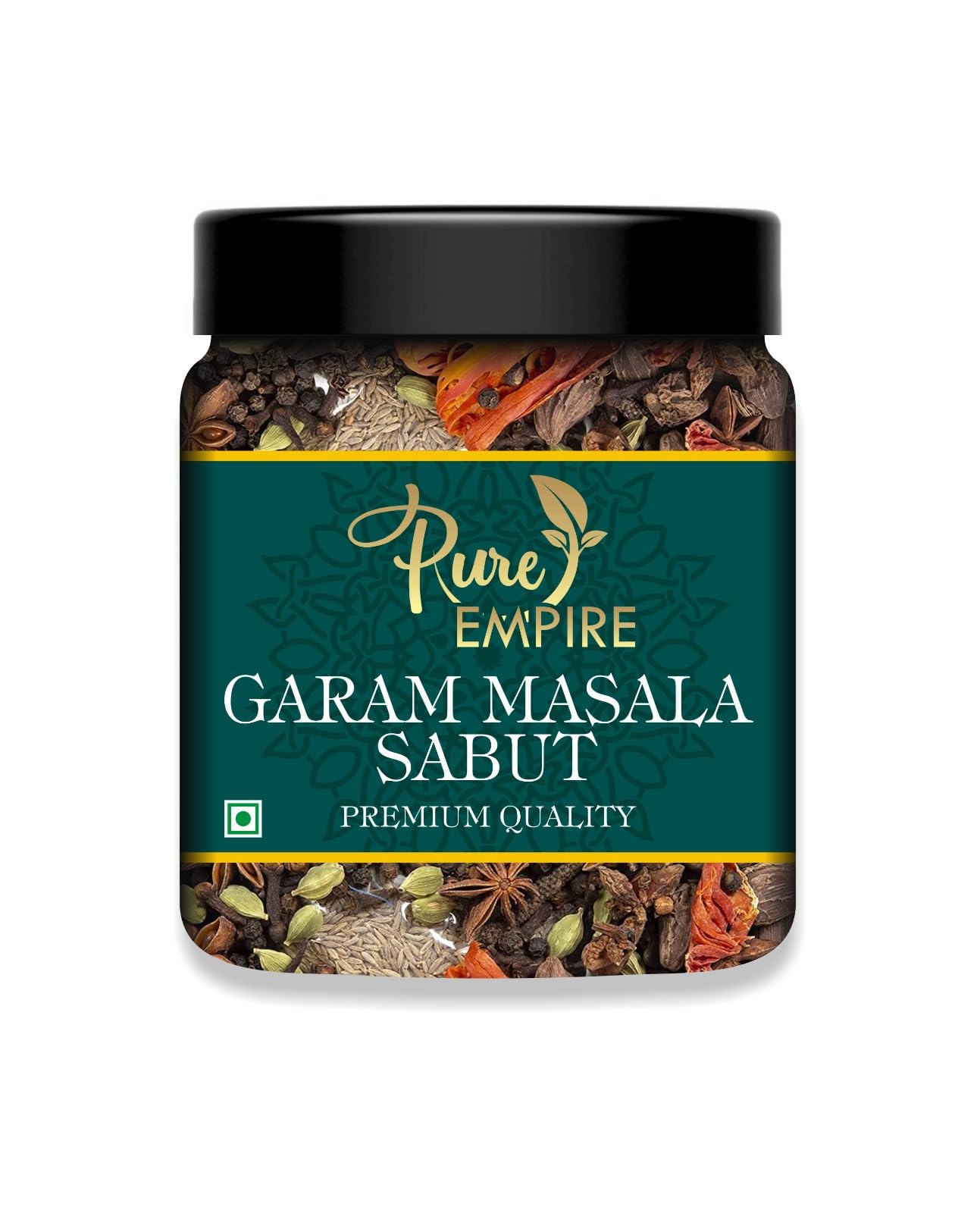 Pure Empire Garam Masala Sabut Khada Masala – Whole Spices Blend for Authentic Indian Flavors