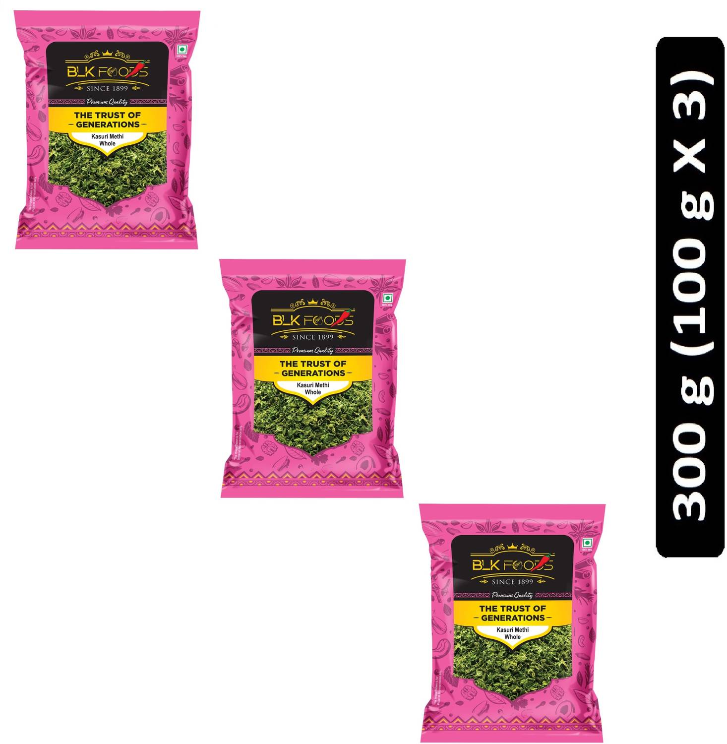 BLK FOODS Select Kasuri Methi Whole