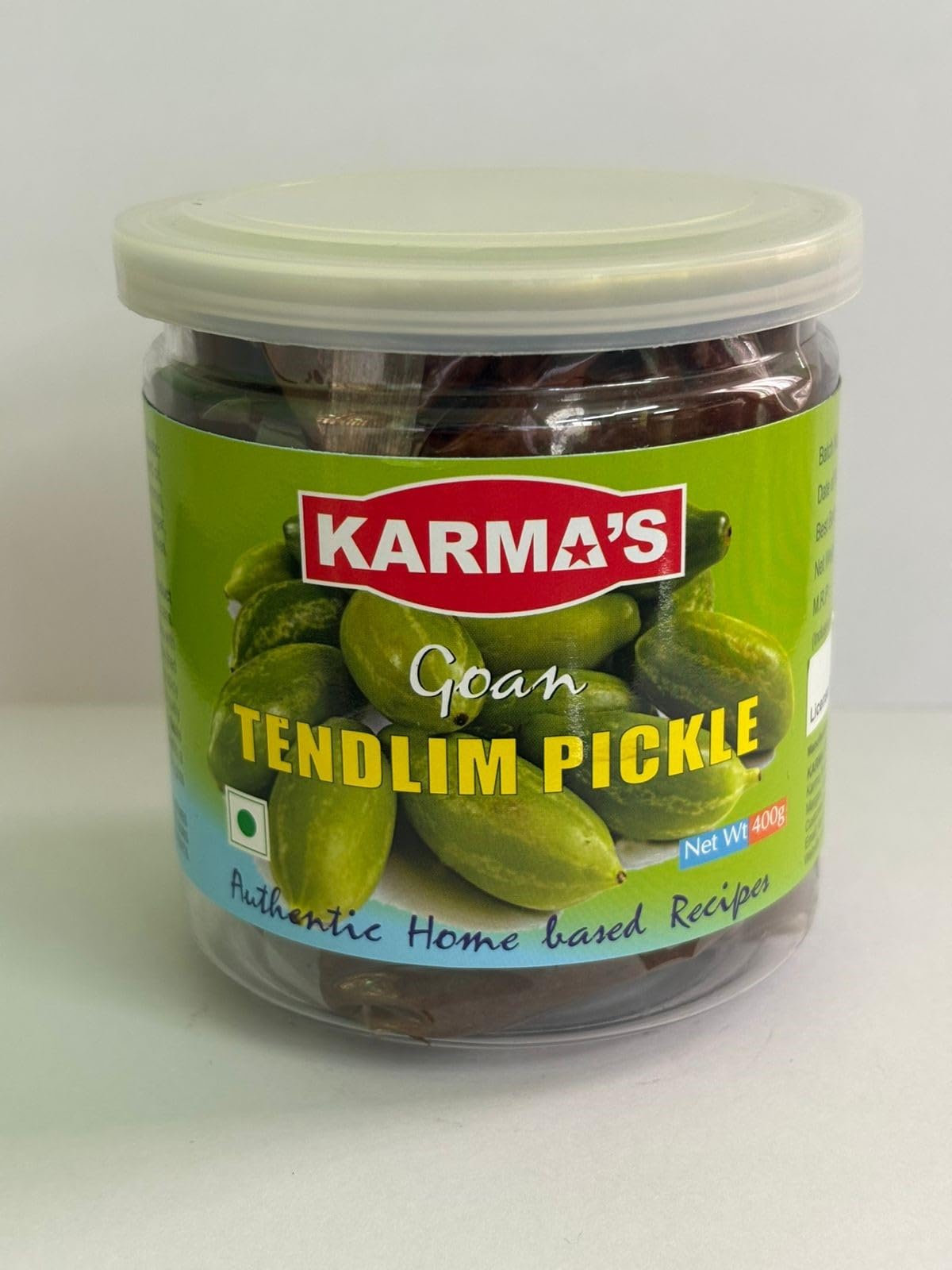 Karma's TENDLIM PICKLE 400GMS JAR