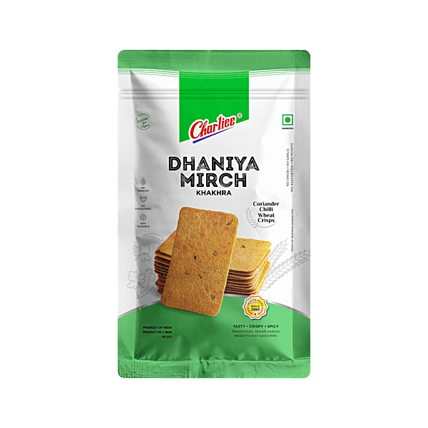 Charliee Dhaniya Mirch Khakhra