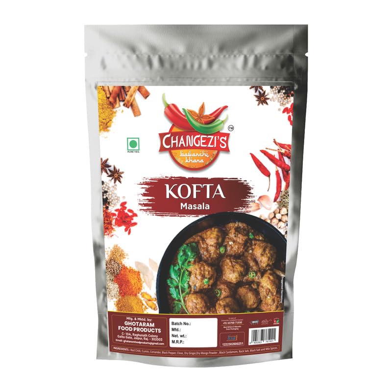 Changezi's Shahi Mughlai Kofta Masala/Kofta Curry Masala/Meatball/Chicken Kofta Masala