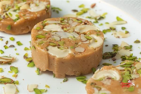 Agrawal Sweets Soan Halwa Sweet Pure Desi Ghee Sohan Halwa I Jodhpur Sweet Dry Fruit I(Pack of