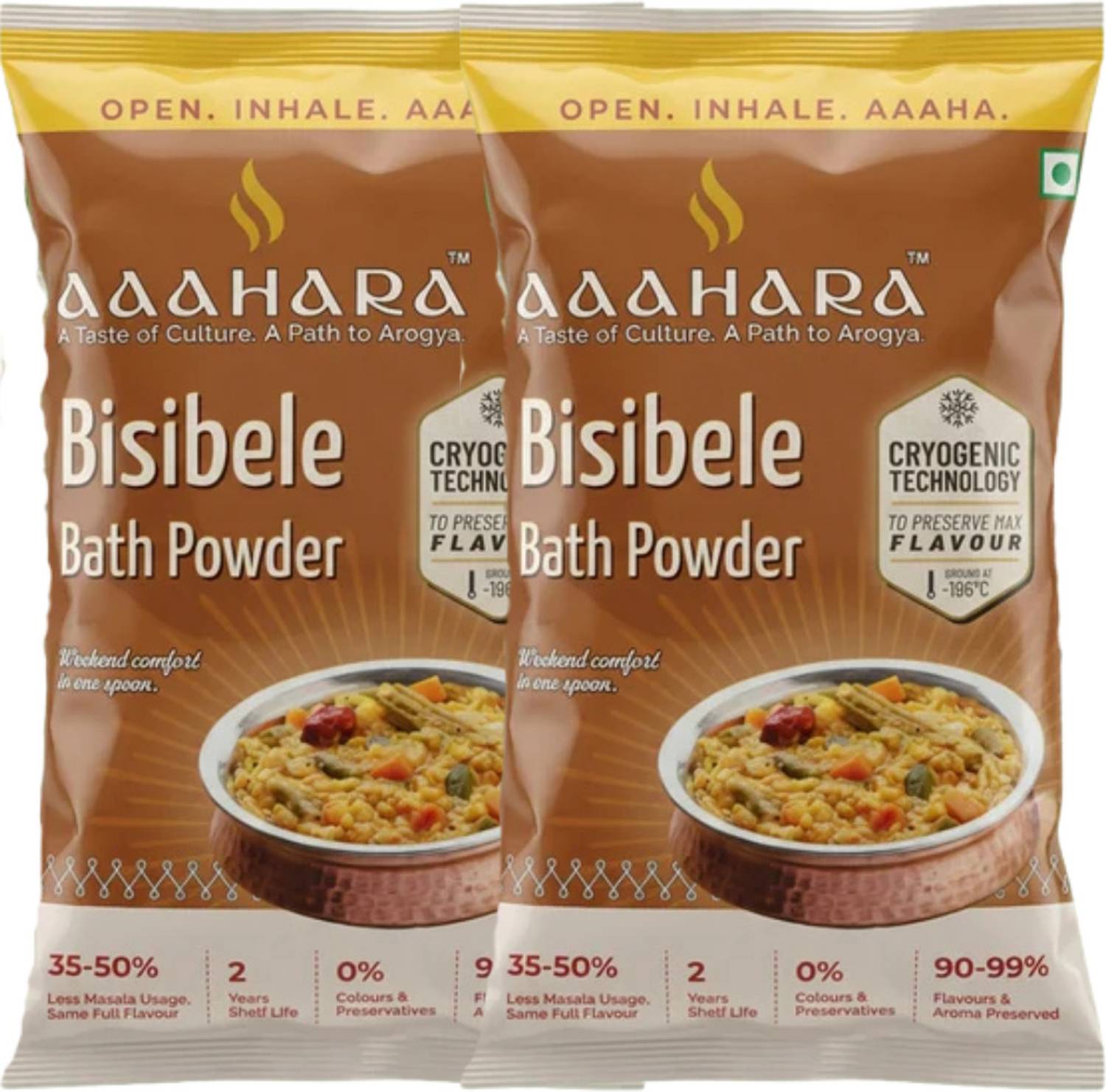 AAAHARA Bisibele Bath Powder