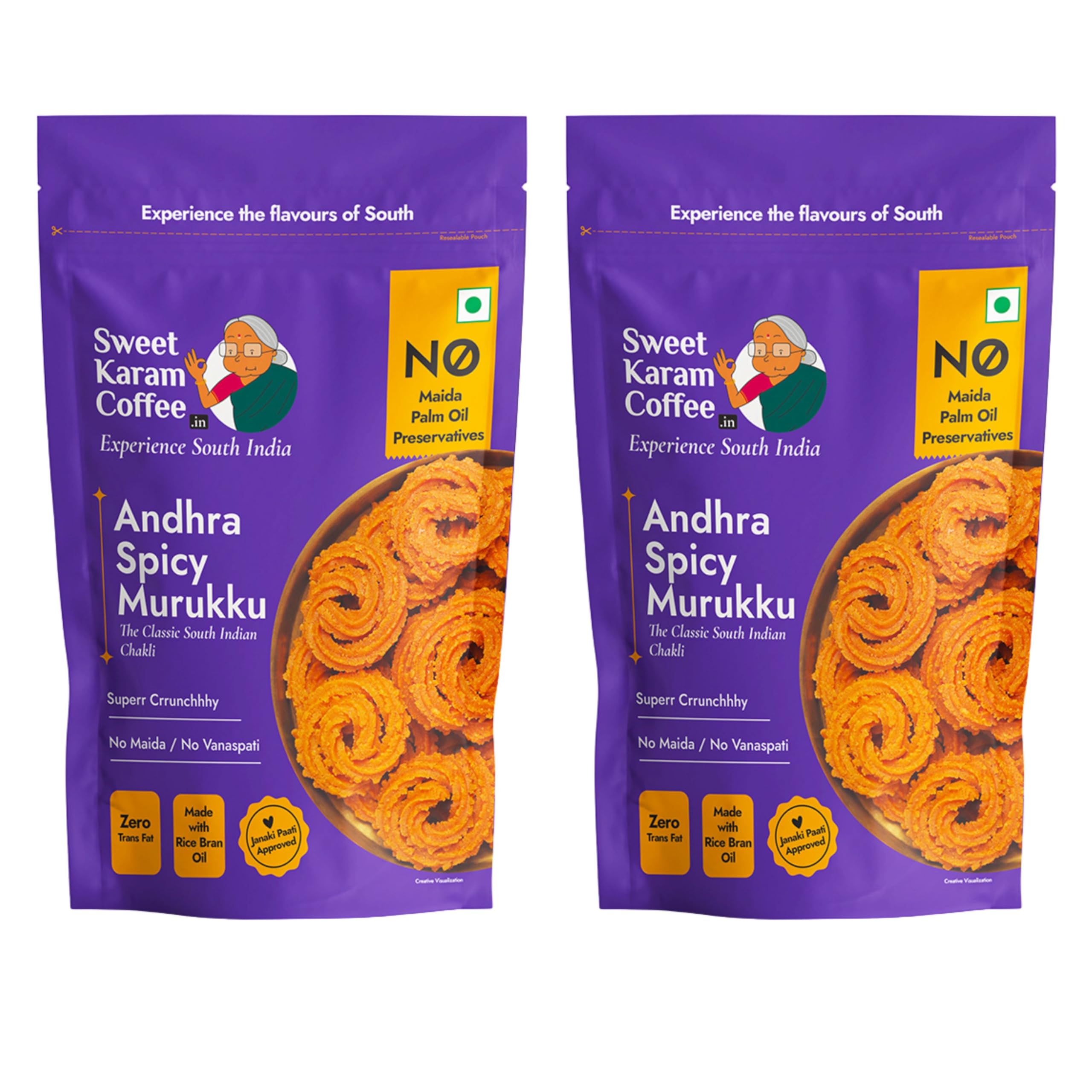 SWEET KARAM COFFEE Andhra Spicy Murukku