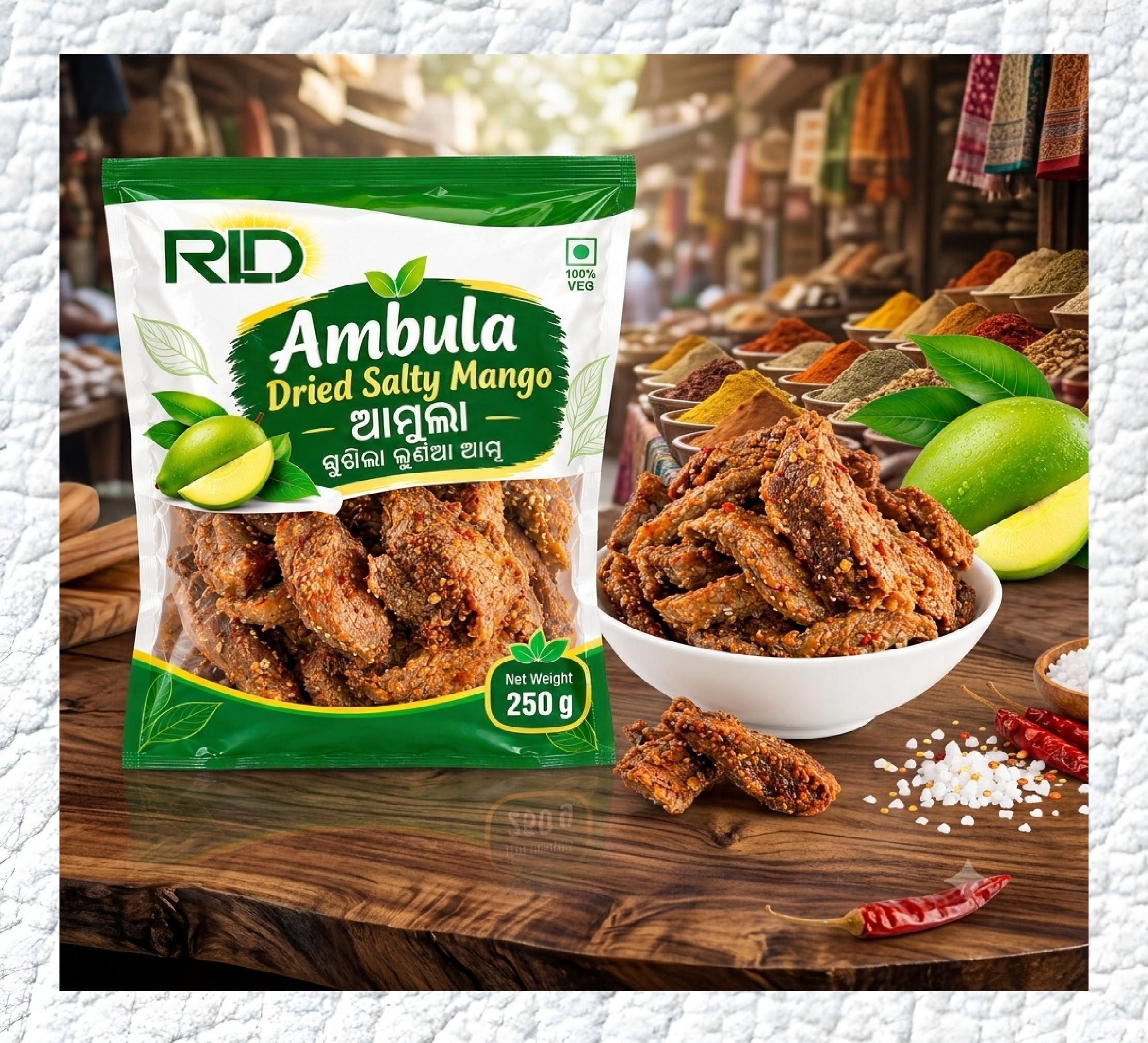 Ambula Dried Salty Mango