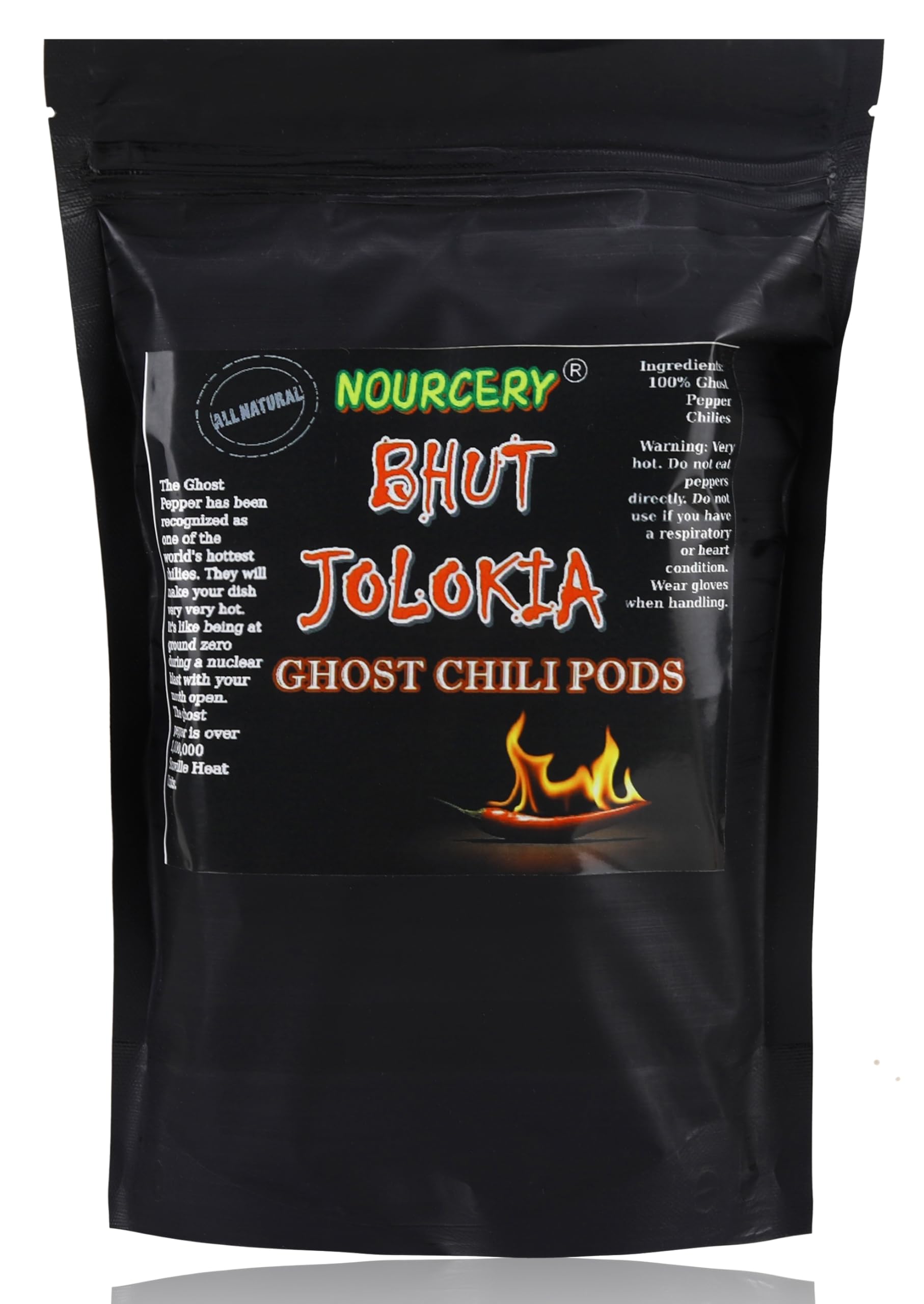 Nourcery Bhut Jolokia Chili Whole
