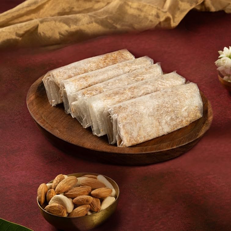 Almond House Bellam Dryfruit Pootharekulu