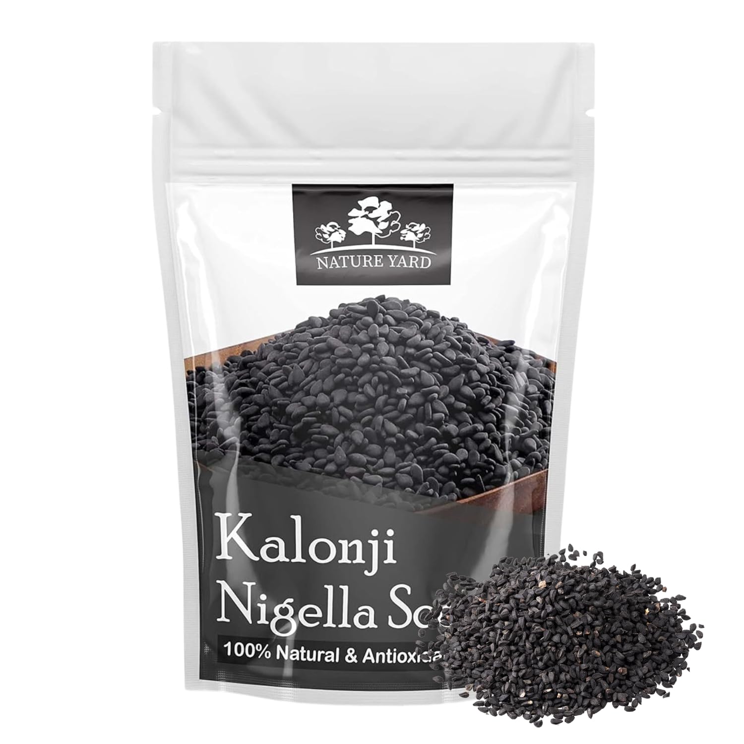 NATURE YARD Organic Kalonji Seeds for Hair Growth