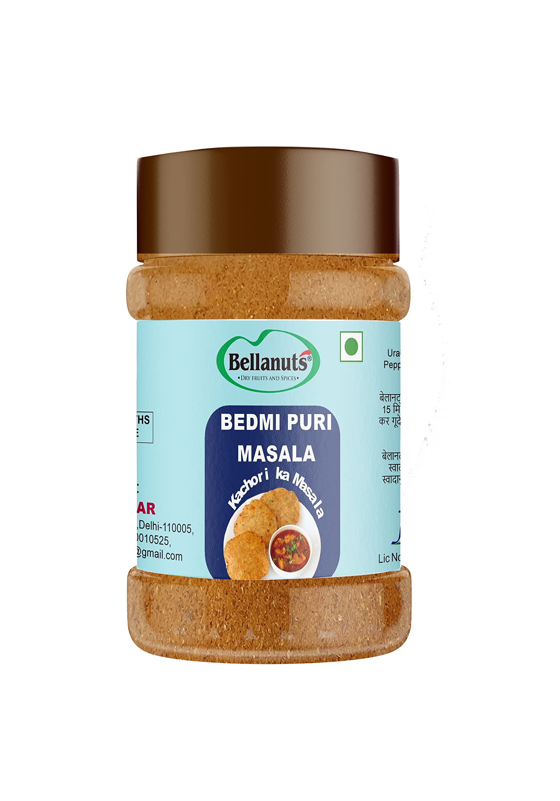 BELLANUTS Bedmi Puri Masala 150g I Kachori Ka Masala