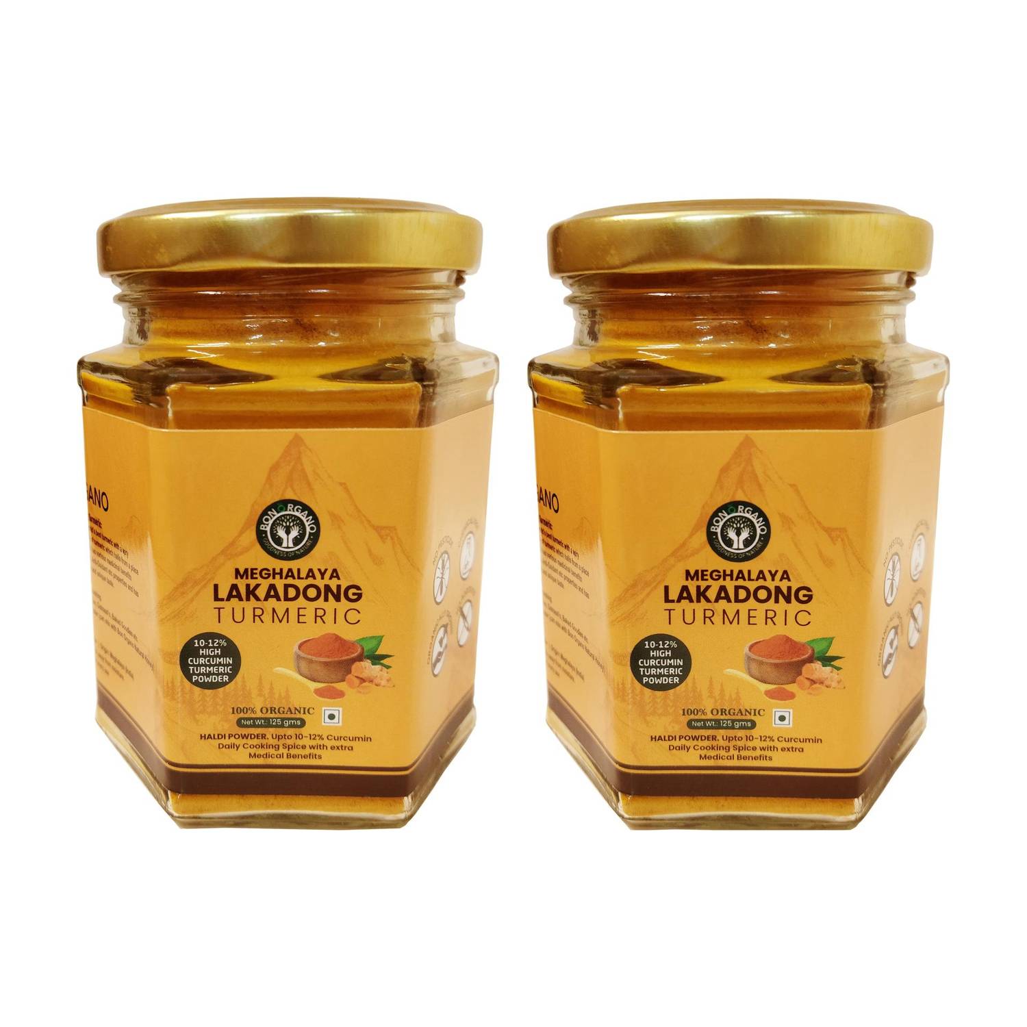 bon organo Meghalaya lakadong Turmeric