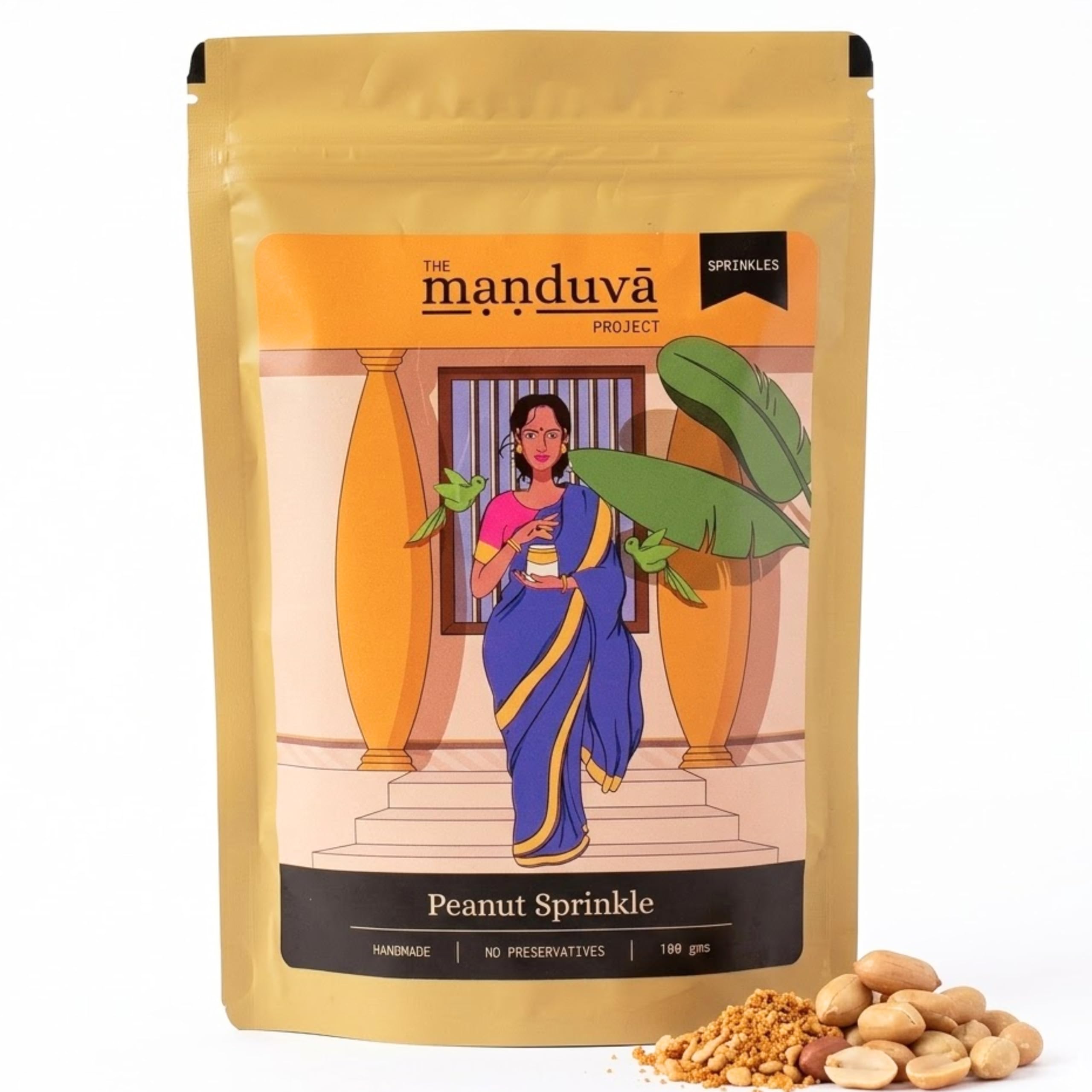 The Manduva Project Peanut Sprinkle Podi