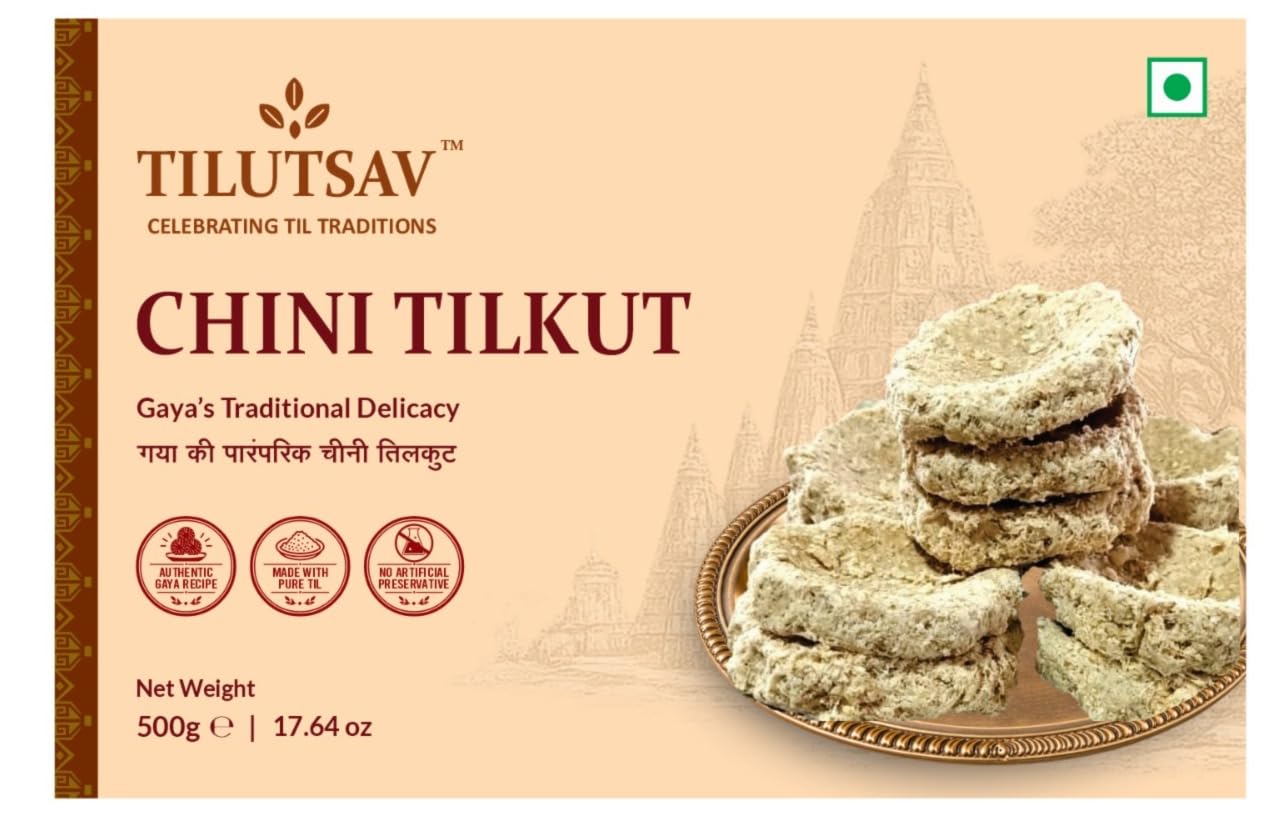 TILUTSAV Gaya Ji Special Chini Tilkut Sesame Sweet