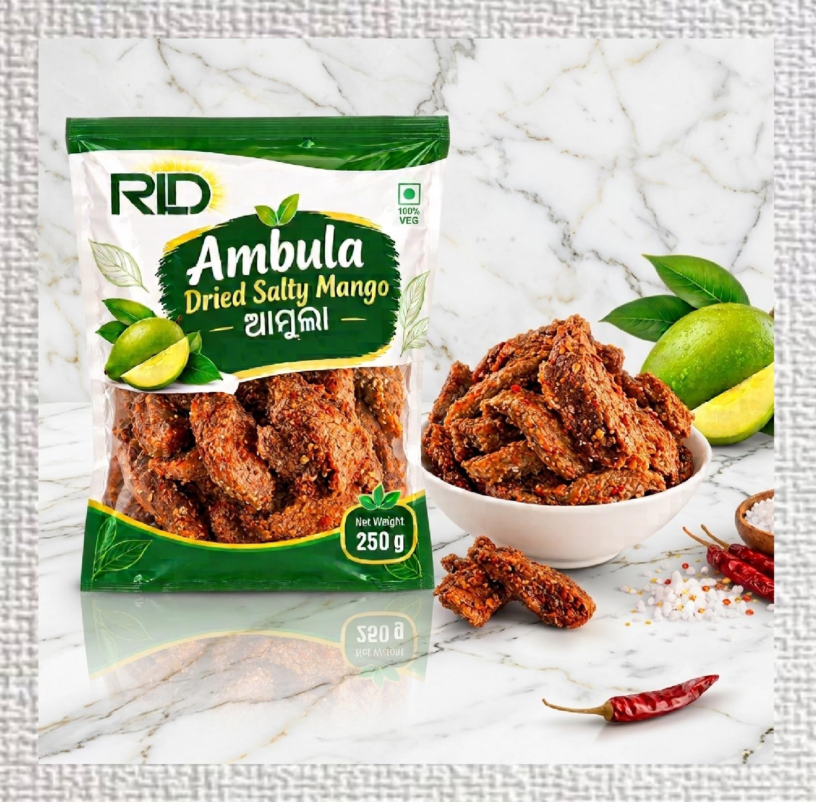 Ambula Dried Salty Mango