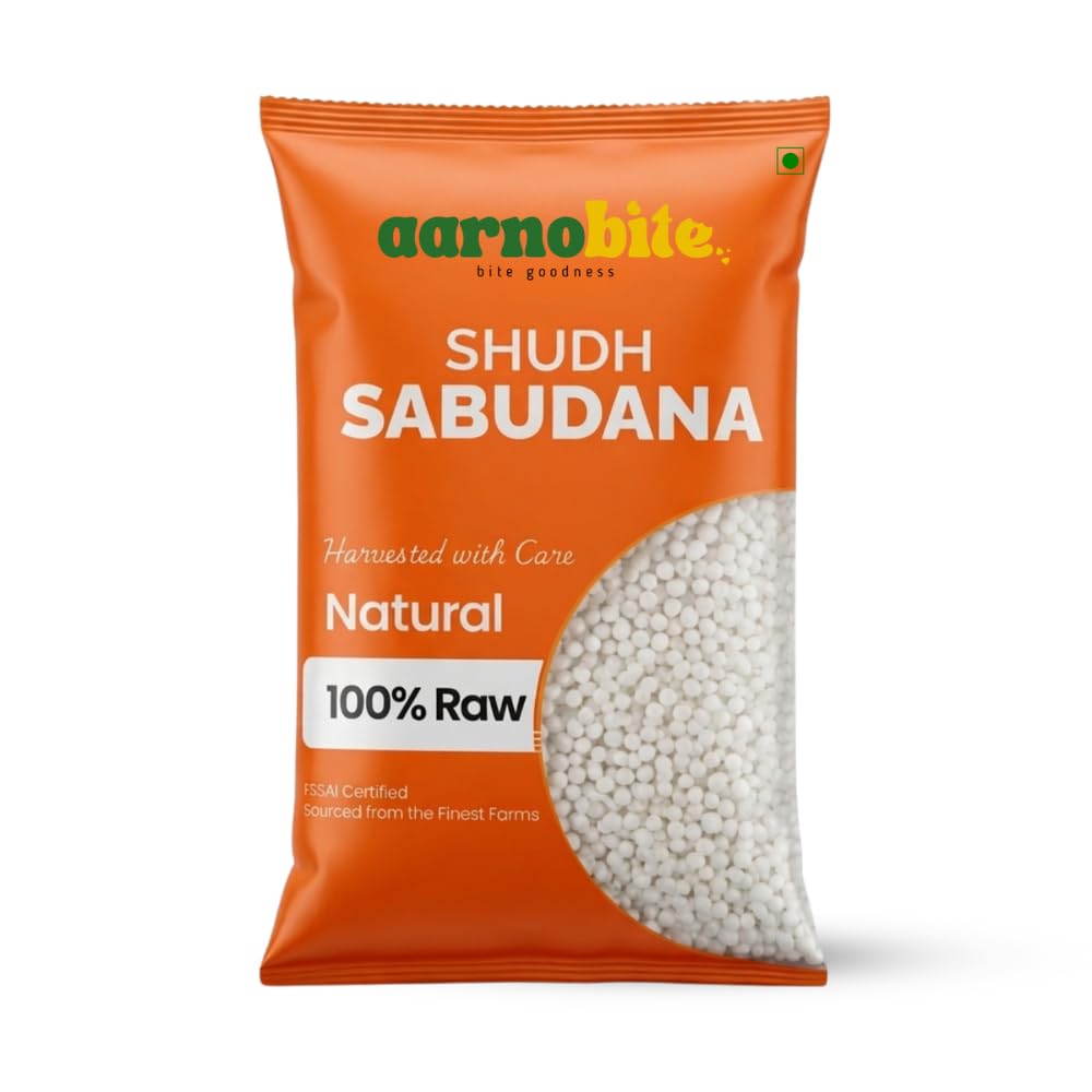 Premium Sabudana Pearls Fasting Tapioca Sago Khichdi Snacks Kheer