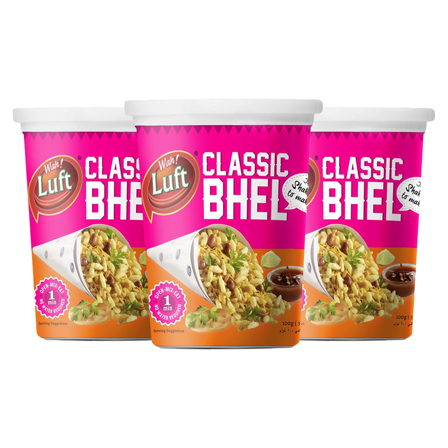 Wah Luft Bhel Puri Cup