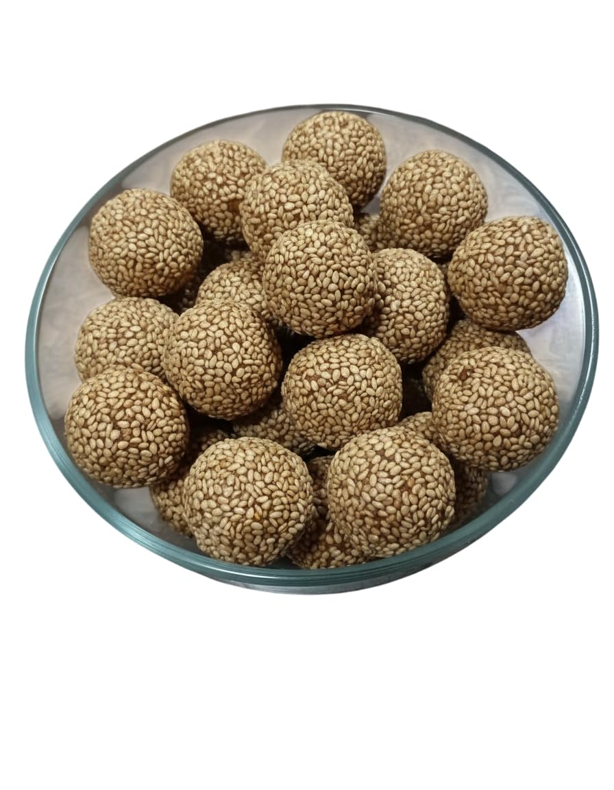 Til Laddu 500g til ladoo till naru navvu rasi ladu laddu |Avadh Style Soft Seasme Jaggery Laddu