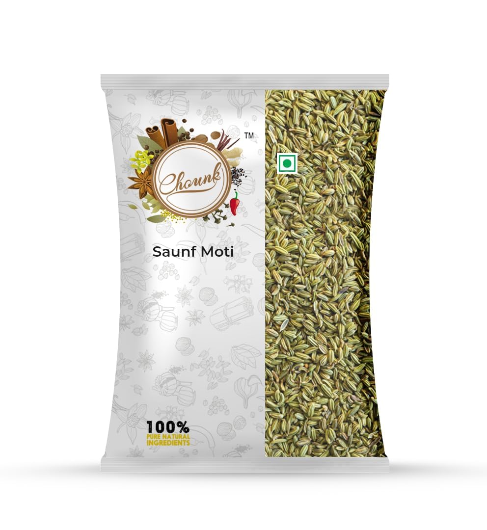 Chounk Premium Whole Fennel Sauff Seeds