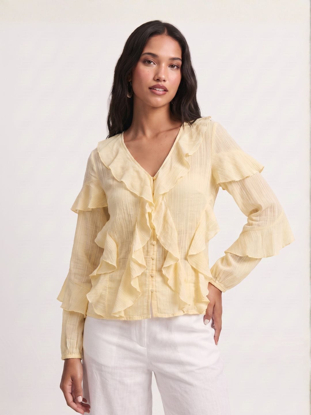 Zyra Ruffle Top