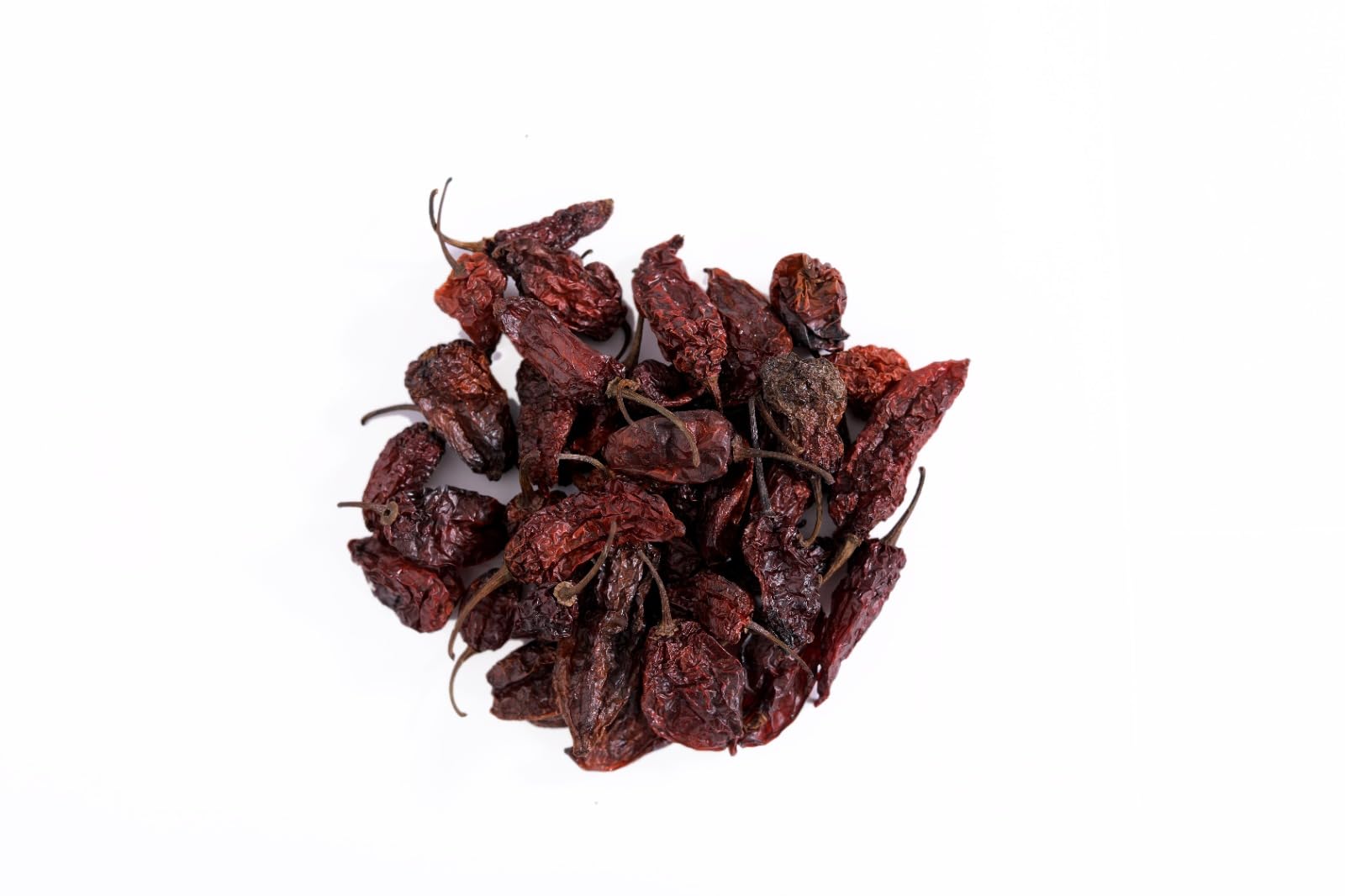 Dried Ghost Peppers: Bhut Jolokia - Naga mircha- Extremely Hot Naga Chilli_100gm
