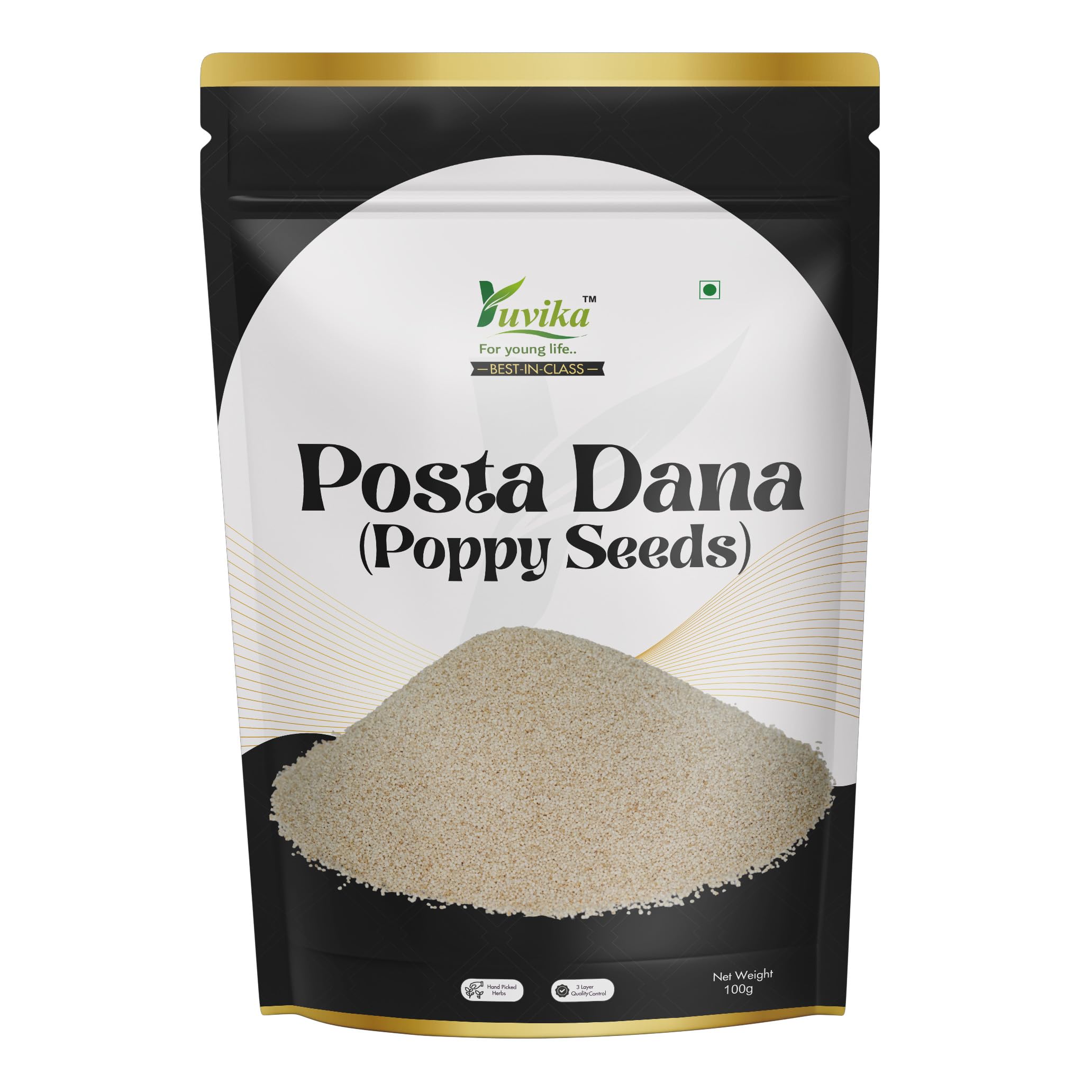 Yuvika Herbs Premium Posto Dana (Khus Khus)