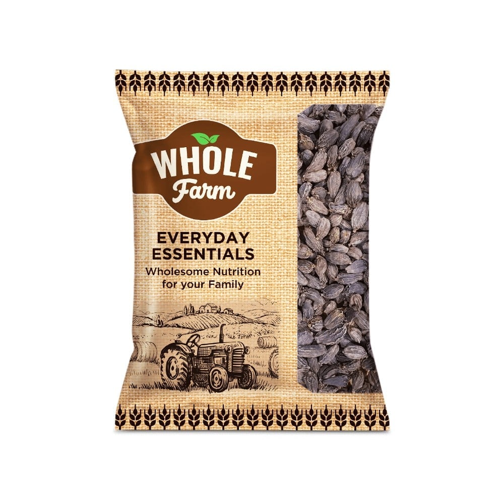 Whole Farm Premium Black Cardamom Whole (Badi Elaichi)