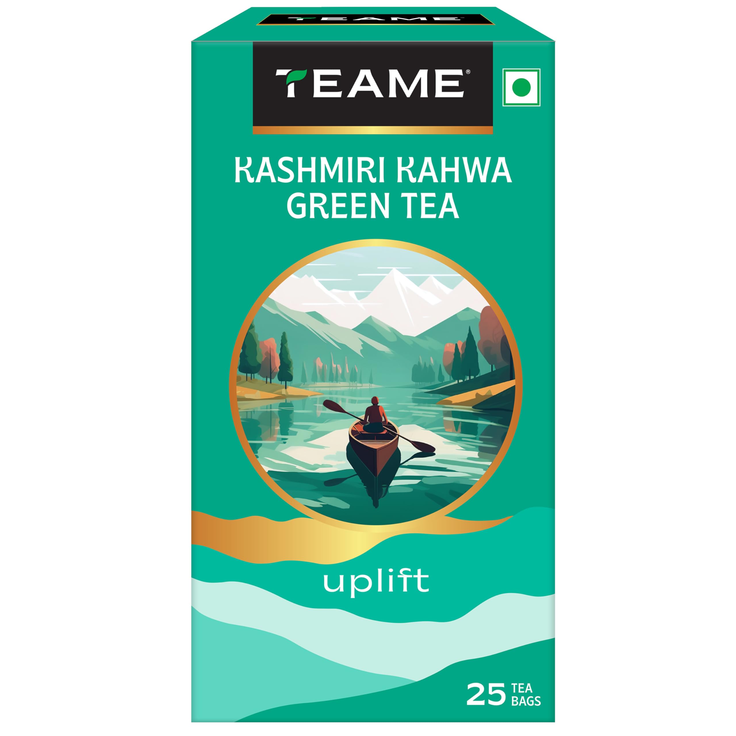 TE-A-ME Kashmiri Kahwa Green Teabags