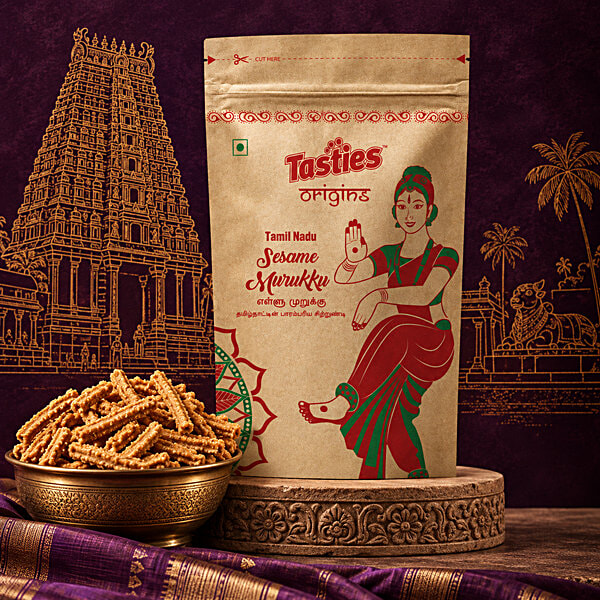 Tasties Origins Sesame Murukku