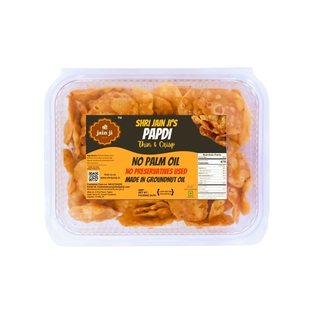 Shri Jain Ji Thin and Crispy Papdi