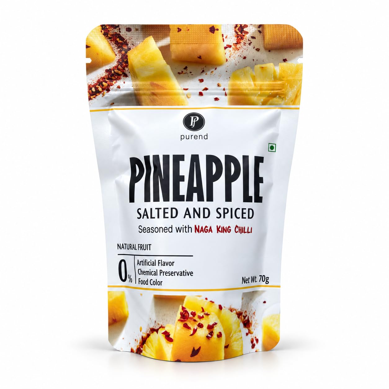 Purend Pineapple Salted and Spiced with Naga King Chilli