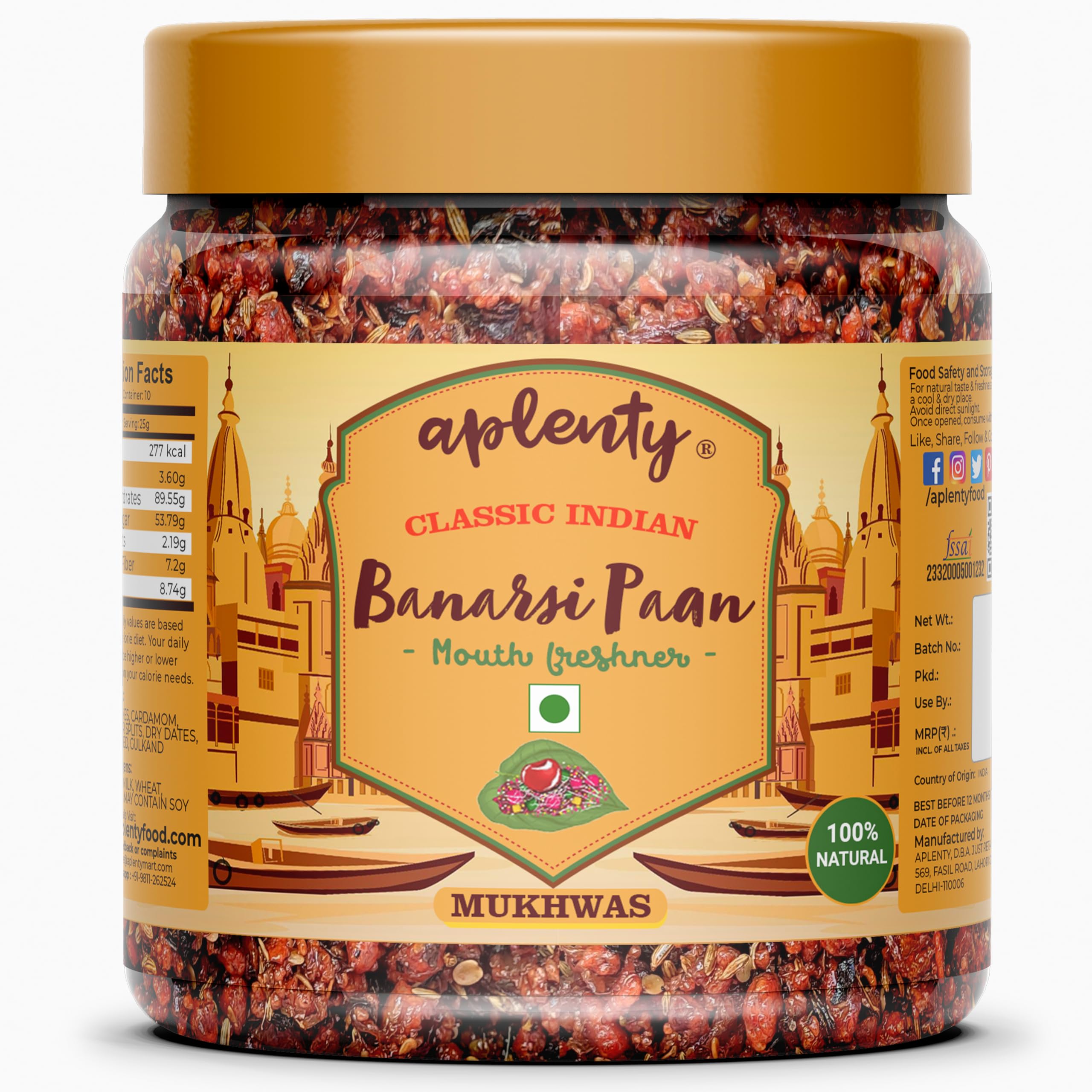Youpick Aplenty Banarasi Meetha Paan Special-400 Grams|Lal Meetha Paan|Traditional Mouth Freshener Mukhwas